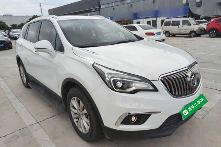 Used Buick Envision 2017 28T Four-Wheel Drive Elite Model Front Right 45 Deg