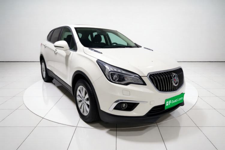 Used Buick Envision 2017 28T Four-Wheel Drive Elite Model Front Right 45 Deg