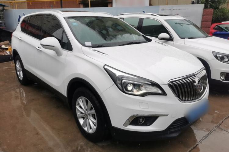 Used Buick Envision 2017 28T Four-Wheel Drive Elite Model Front Right 45 Deg