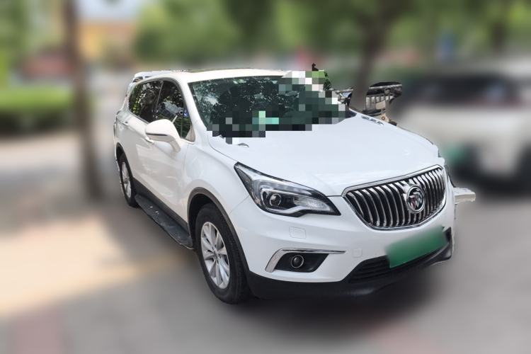 Used Buick Envision 2017 28T Four-Wheel Drive Elite Model Front Right 45 Deg