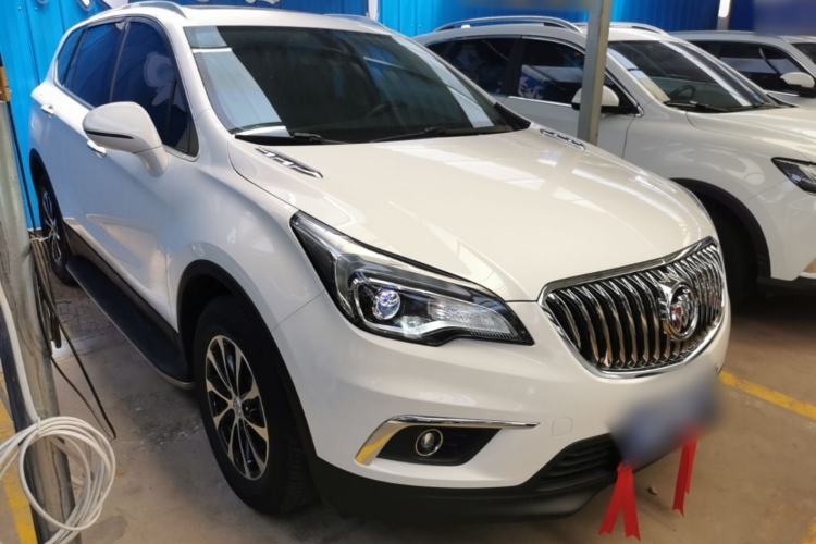 Used Buick Envision 2017 20T Two-Wheel Drive Elite Version Front Right 45 Deg