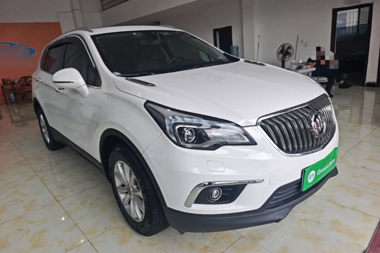 Used Buick Envision 2017 28T Four-Wheel Drive Elite Model Front Right 45 Deg