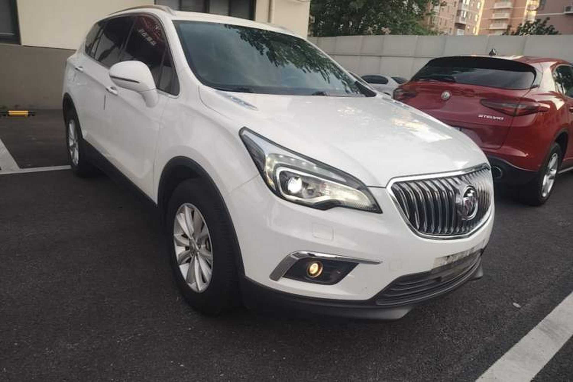 Used Buick Envision 2017 28T Four-Wheel Drive Elite Model Front Right 45 Deg