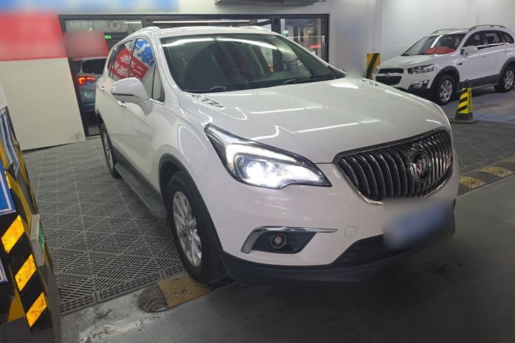 Used Buick Envision 2017 20T Two-Wheel Drive Elite Version Front Right 45 Deg