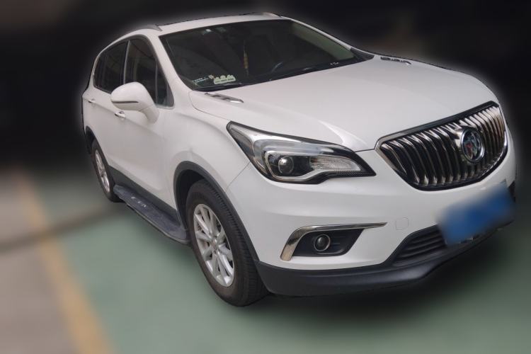 Used Buick Envision 2017 20T Two-Wheel Drive Elite Version Front Right 45 Deg