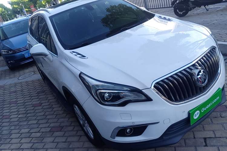 Used Buick Envision 2017 20T Two-Wheel Drive Luxury Model Front Right 45 Deg