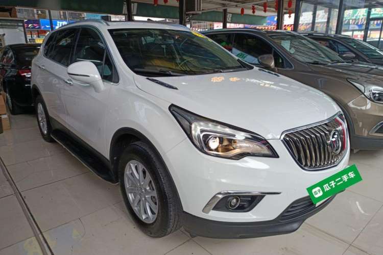 Used Buick Envision 2017 20T Two-Wheel Drive Elite Version Front Right 45 Deg