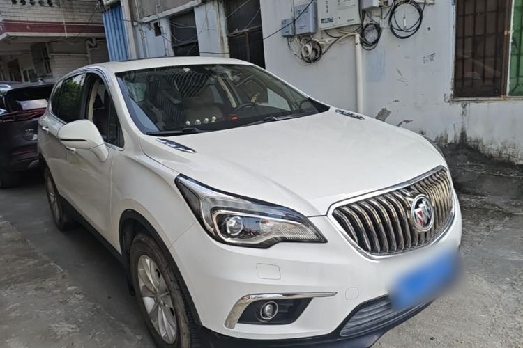 Used Buick Envision 2017 28T Four-Wheel Drive Elite Model Front Right 45 Deg