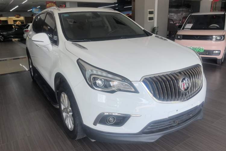 Used Buick Envision 2017 20T Two-Wheel Drive Luxury Model Front Right 45 Deg