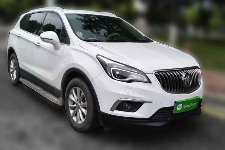 Used Buick Envision 2017 28T Four-Wheel Drive Elite Model Front Right 45 Deg
