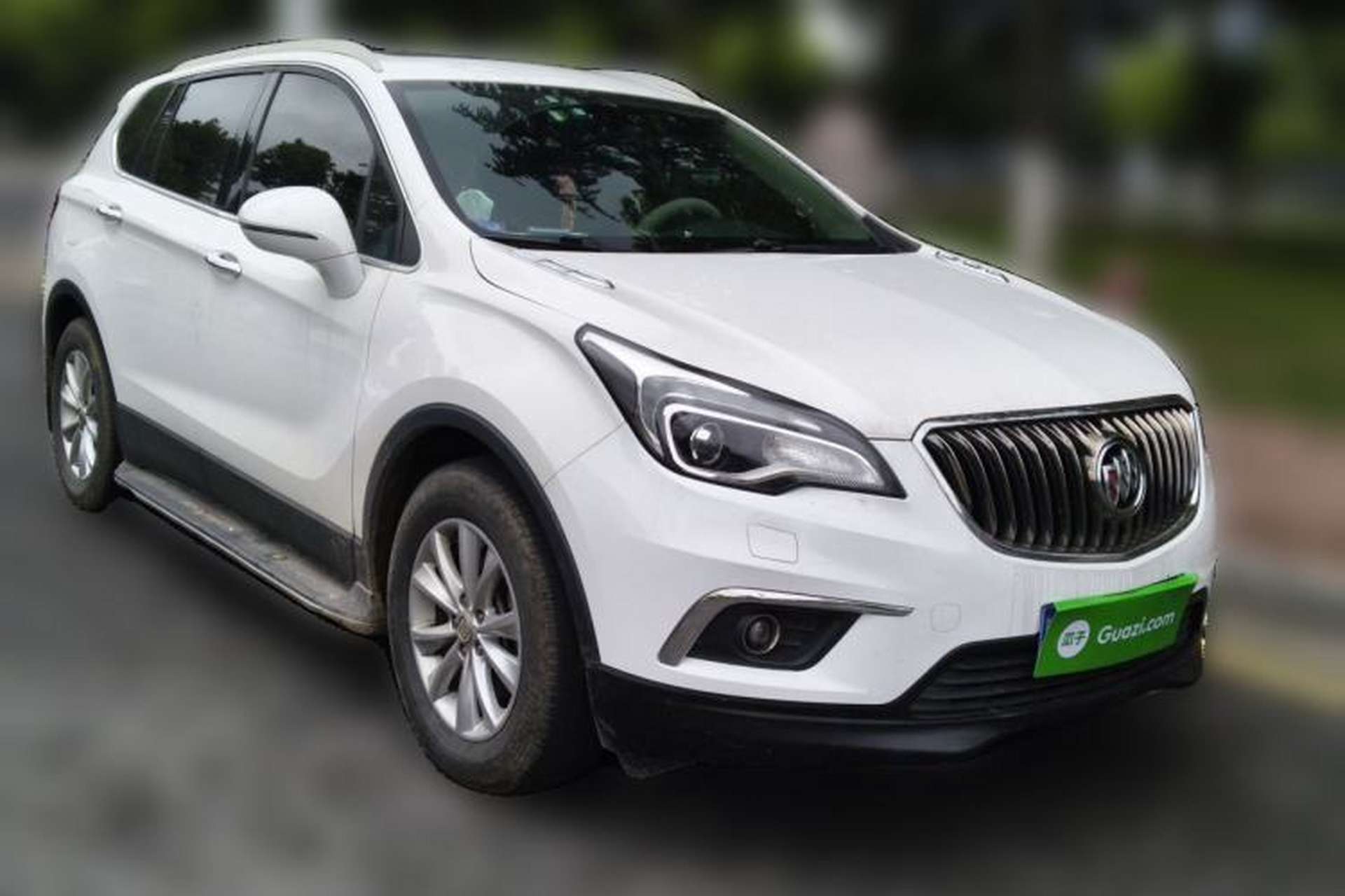 Used Buick Envision 2017 28T Four-Wheel Drive Elite Model Front Right 45 Deg