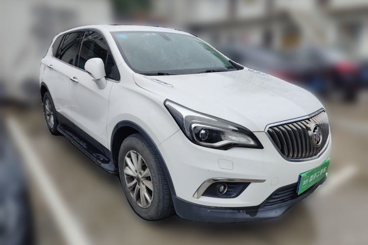 Used Buick Envision 2017 28T Four-Wheel Drive Elite Model Front Right 45 Deg