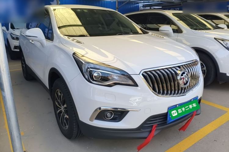 Used Buick Envision 2017 28T Four-Wheel Drive Elite Model Front Right 45 Deg