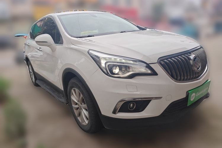 Used Buick Envision 2017 28T Four-Wheel Drive Elite Model Front Right 45 Deg