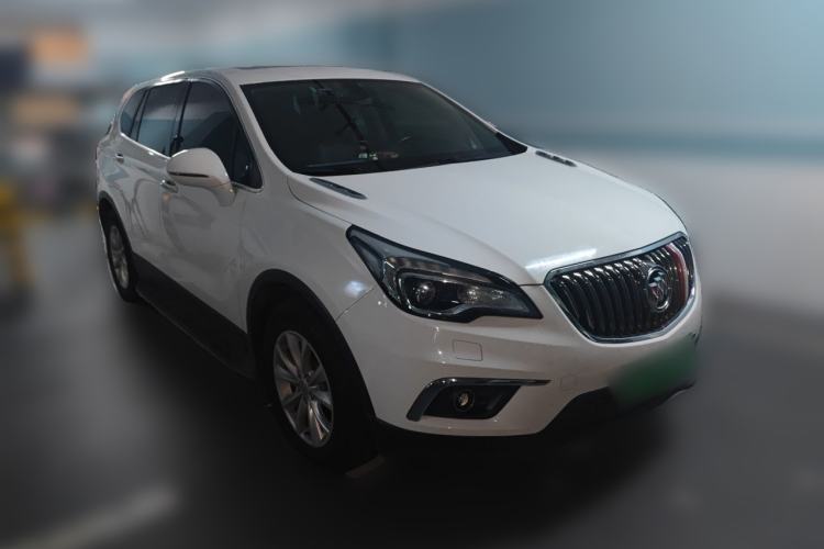Used Buick Envision 2017 28T Four-Wheel Drive Elite Model Front Right 45 Deg