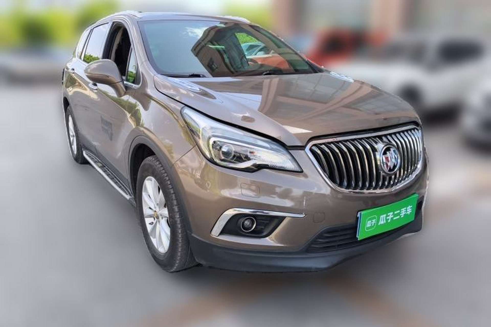 Used Buick Envision 2017 28T Four-Wheel Drive Elite Model Front Right 45 Deg