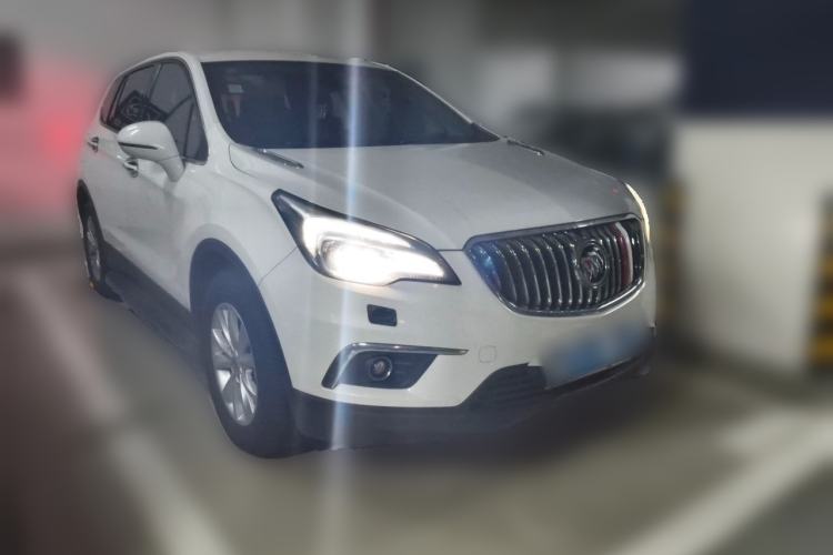 Used Buick Envision 2017 28T Four-Wheel Drive Elite Model Front Right 45 Deg