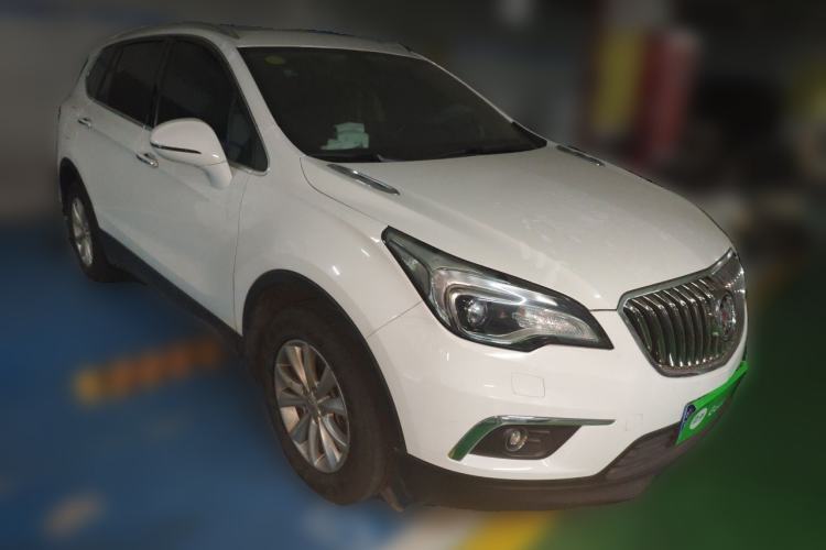 Used Buick Envision 2017 28T Four-Wheel Drive Elite Model Front Right 45 Deg