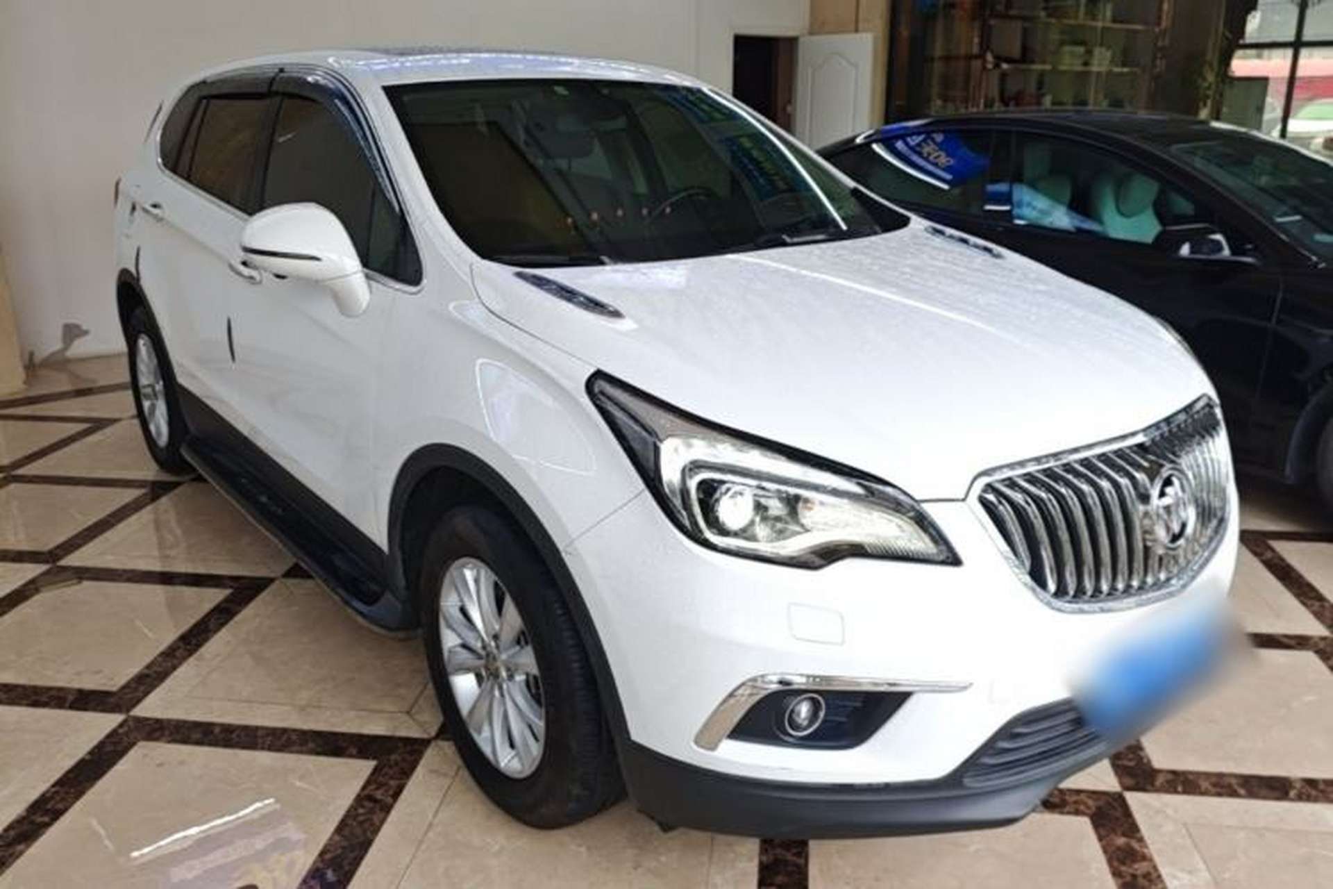 Used Buick Envision 2017 28T Four-Wheel Drive Elite Model Front Right 45 Deg