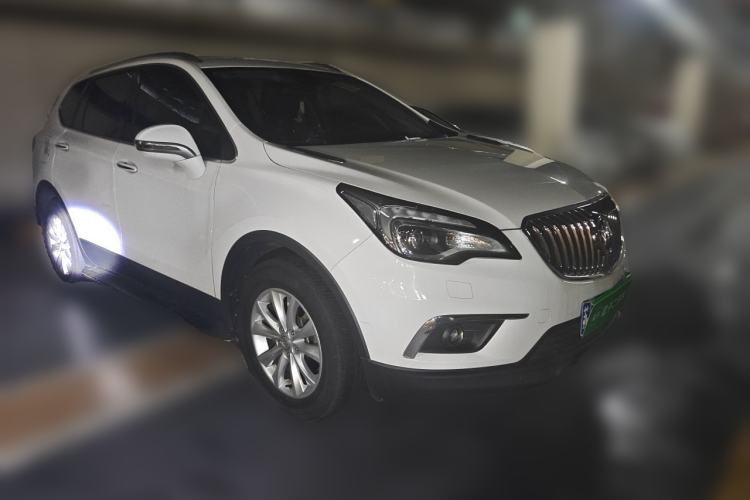 Used Buick Envision 2017 28T Four-Wheel Drive Elite Model Front Right 45 Deg