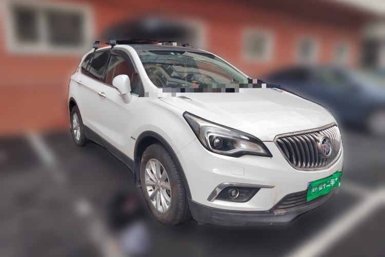 Used Buick Envision 2017 28T Four-Wheel Drive Elite Model Front Right 45 Deg