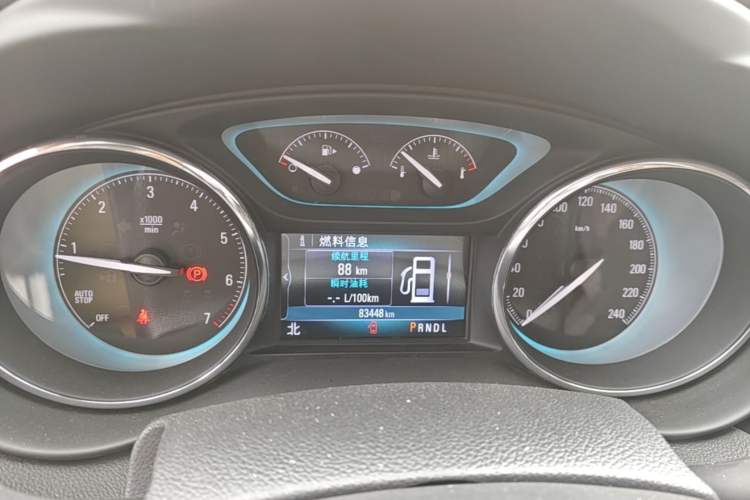 Used Buick Envision 2017 28T Four-Wheel Drive Elite Model Instrument Cluster