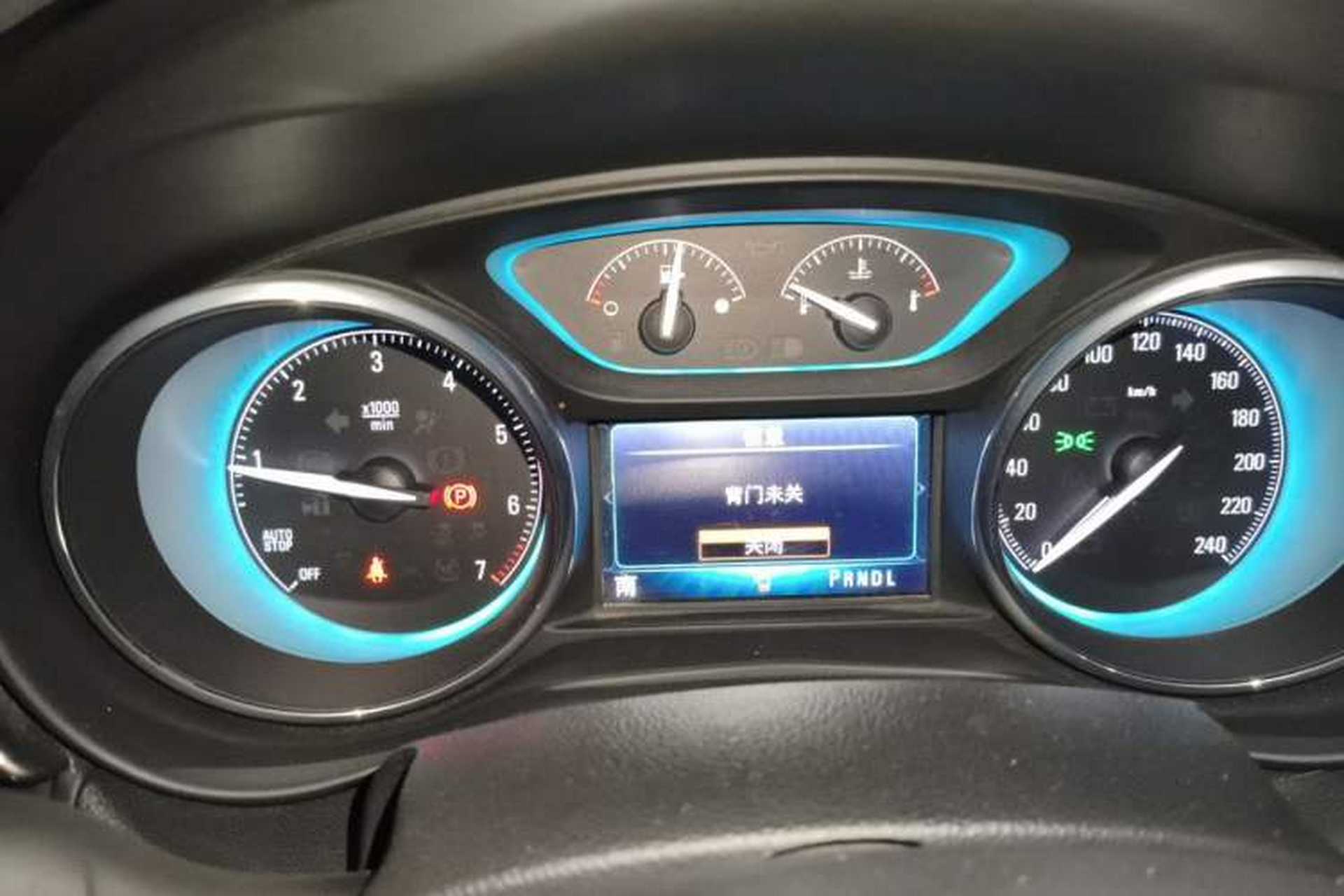Used Buick Envision 2017 28T Four-Wheel Drive Elite Model Instrument Cluster