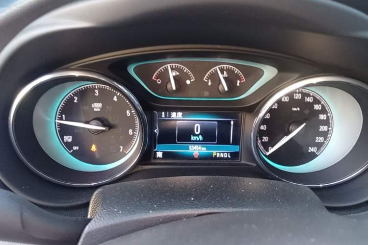 Used Buick Envision 2017 20T Two-Wheel Drive Luxury Model Instrument Cluster