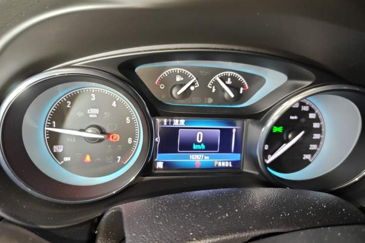 Used Buick Envision 2017 20T Two-Wheel Drive Luxury Model Instrument Cluster
