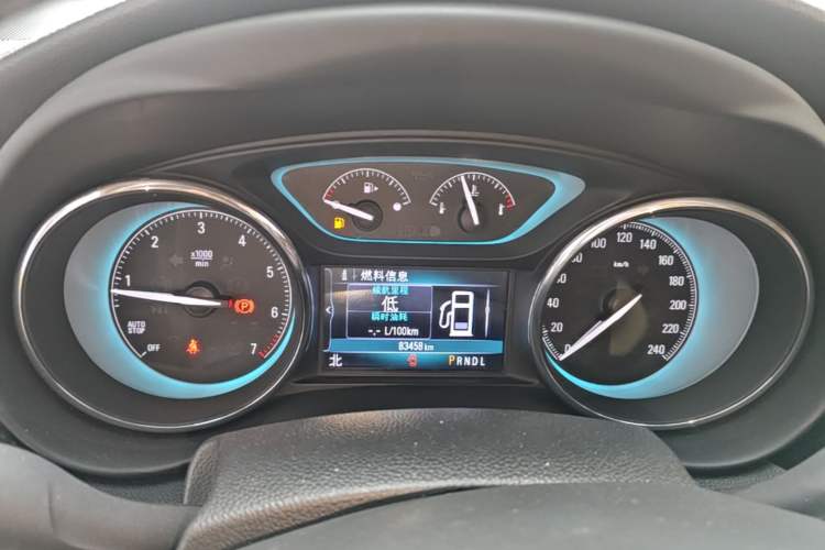 Used Buick Envision 2017 28T Four-Wheel Drive Elite Model Instrument Cluster