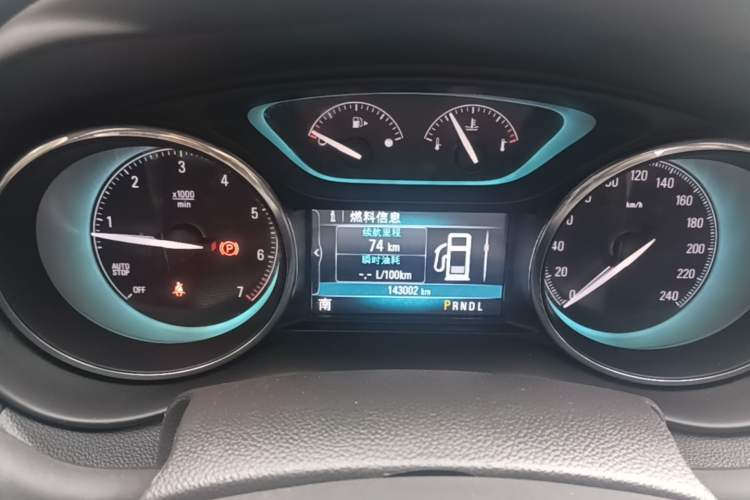 Used Buick Envision 2017 20T Two-Wheel Drive Luxury Model Instrument Cluster