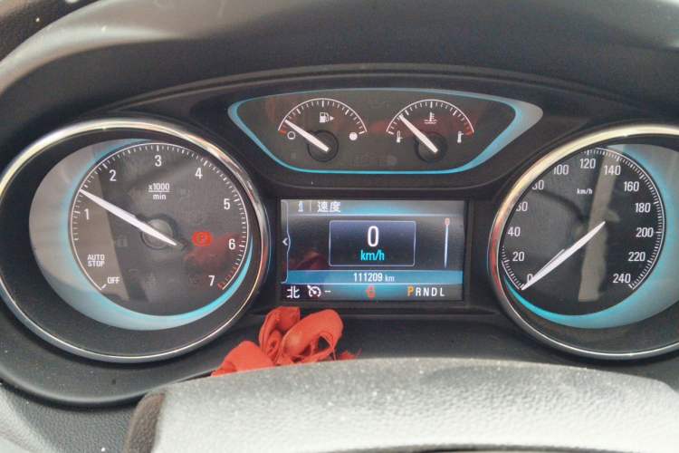 Used Buick Envision 2017 28T Four-Wheel Drive Elite Model Instrument Cluster