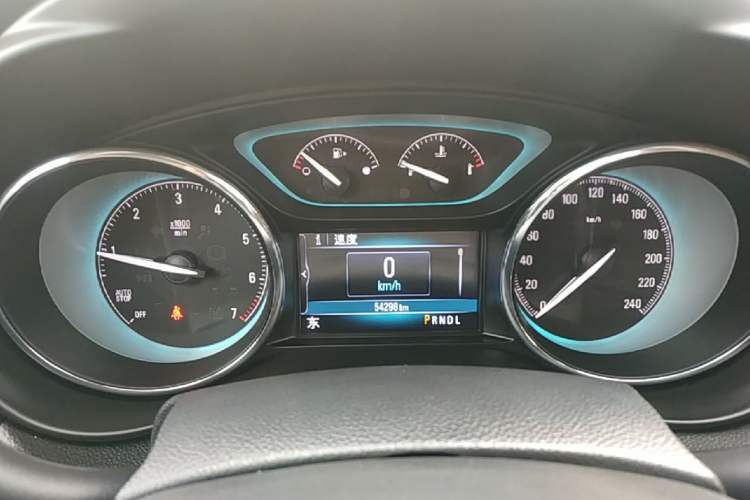 Used Buick Envision 2017 20T Two-Wheel Drive Luxury Model Instrument Cluster