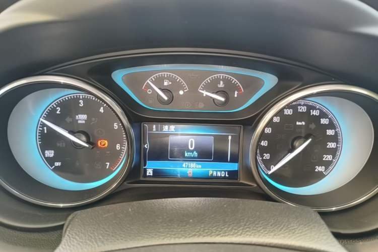 Used Buick Envision 2017 28T Four-Wheel Drive Elite Model Instrument Cluster