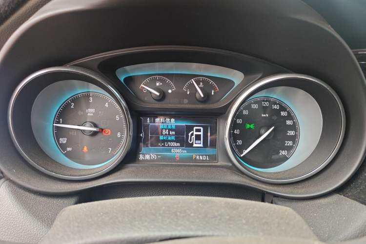 Used Buick Envision 2017 28T Four-Wheel Drive Elite Model Instrument Cluster