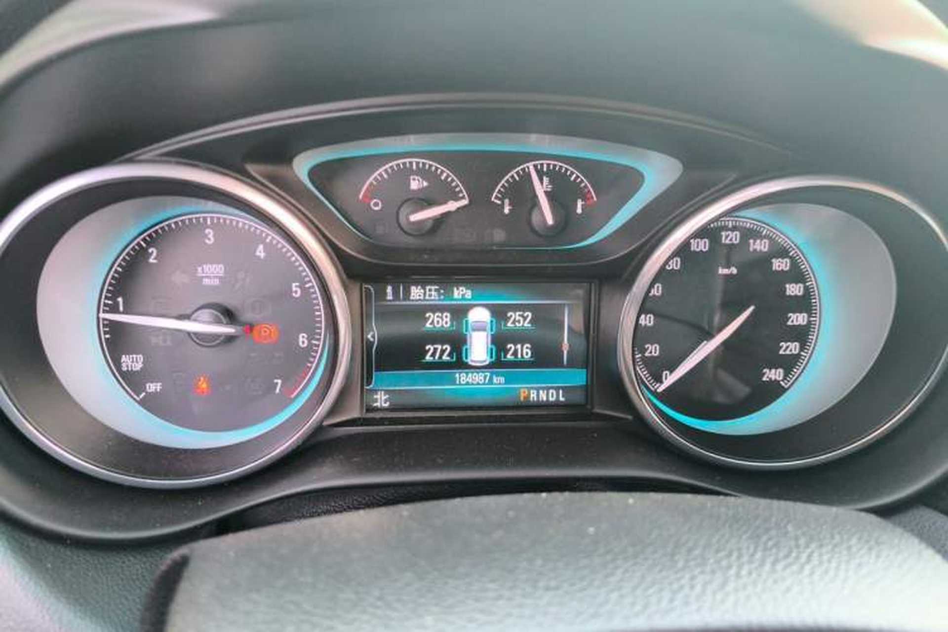 Used Buick Envision 2017 28T Four-Wheel Drive Elite Model Instrument Cluster
