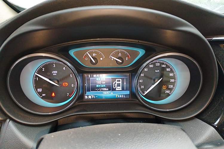 Used Buick Envision 2017 28T Four-Wheel Drive Elite Model Instrument Cluster