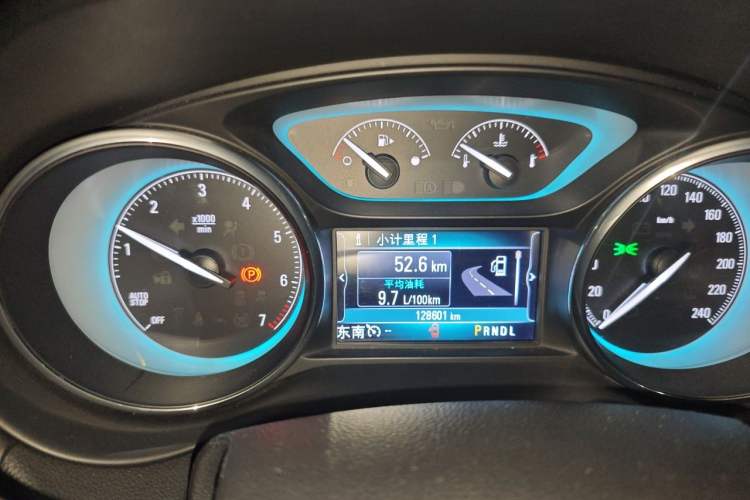 Used Buick Envision 2017 28T Four-Wheel Drive Elite Model Instrument Cluster