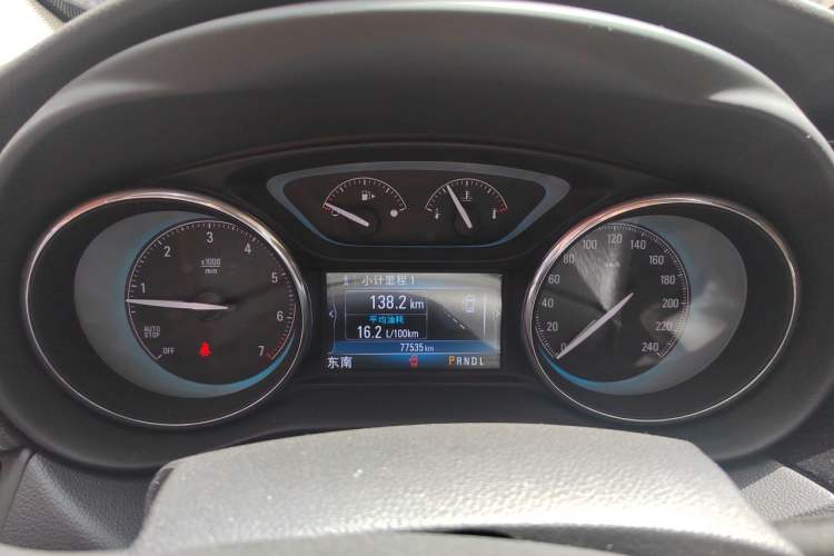 Used Buick Envision 2017 28T Four-Wheel Drive Elite Model Instrument Cluster