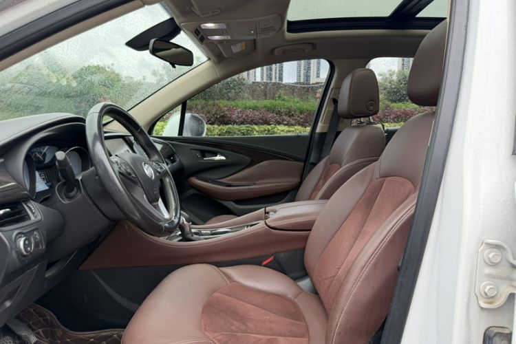 Used Buick Envision 2017 28T Four-Wheel Drive Elite Model Interior 2
