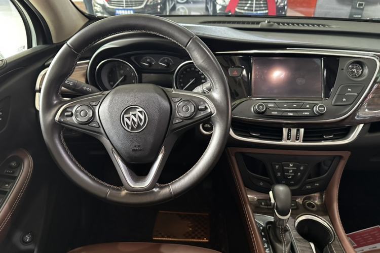 Used Buick Envision 2017 28T Four-Wheel Drive Elite Model Interior 2