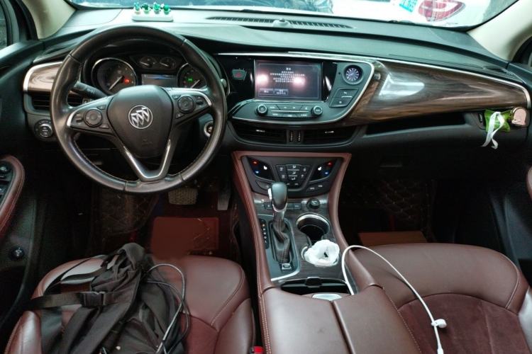 Used Buick Envision 2017 28T Four-Wheel Drive Elite Model Interior 2