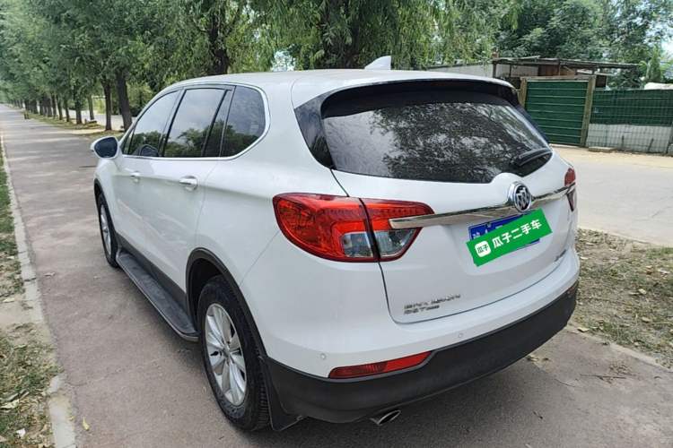 Used Buick Envision 2017 28T Four-Wheel Drive Elite Model Rear Left 45 Deg
