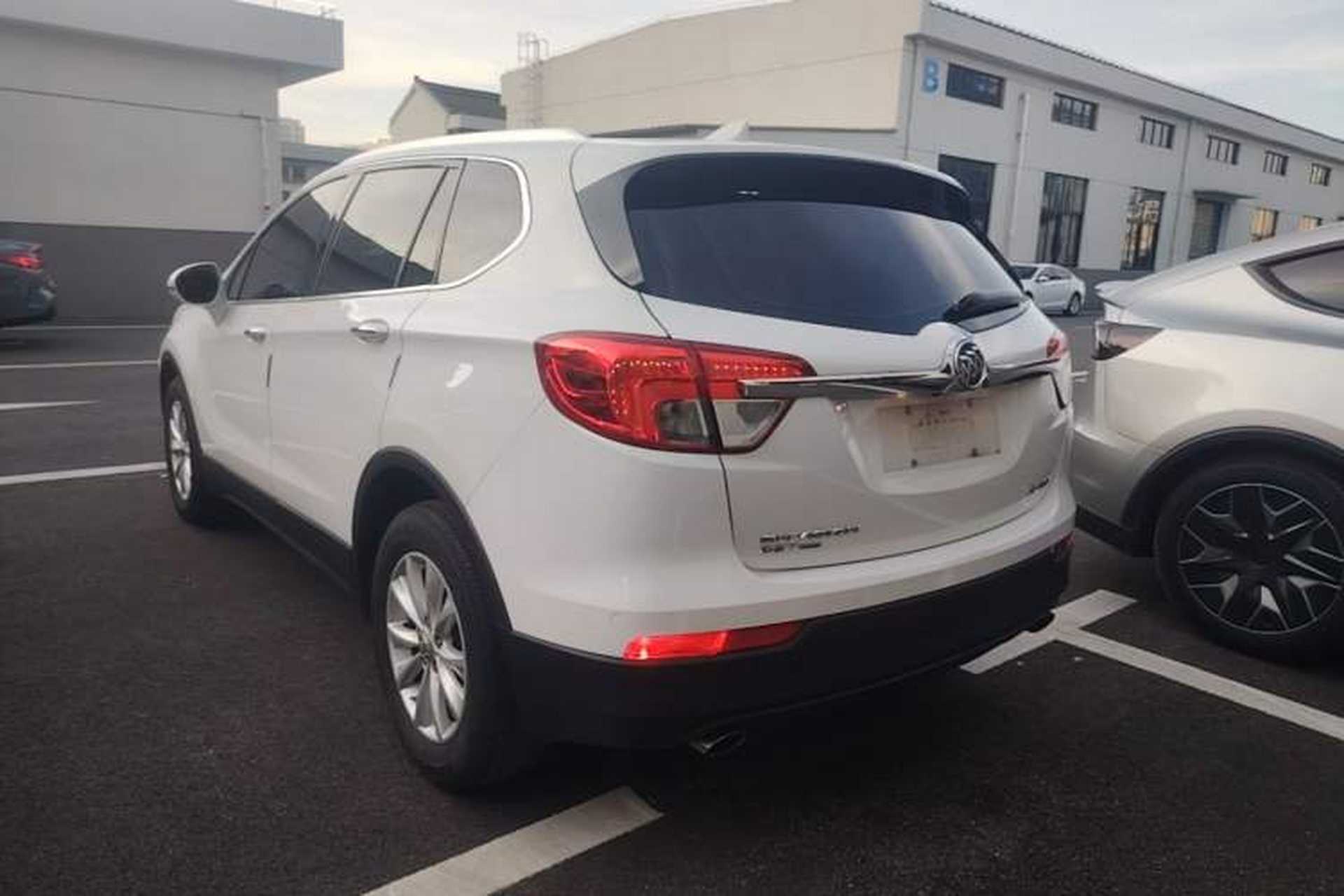 Used Buick Envision 2017 28T Four-Wheel Drive Elite Model Rear Left 45 Deg