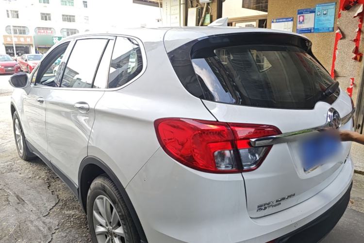 Used Buick Envision 2017 28T Four-Wheel Drive Elite Model Rear Left 45 Deg