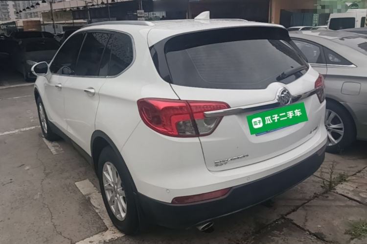 Used Buick Envision 2017 20T Two-Wheel Drive Luxury Model Rear Left 45 Deg