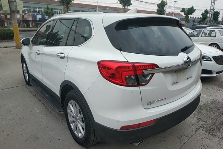 Used Buick Envision 2017 20T Two-Wheel Drive Luxury Model Rear Left 45 Deg