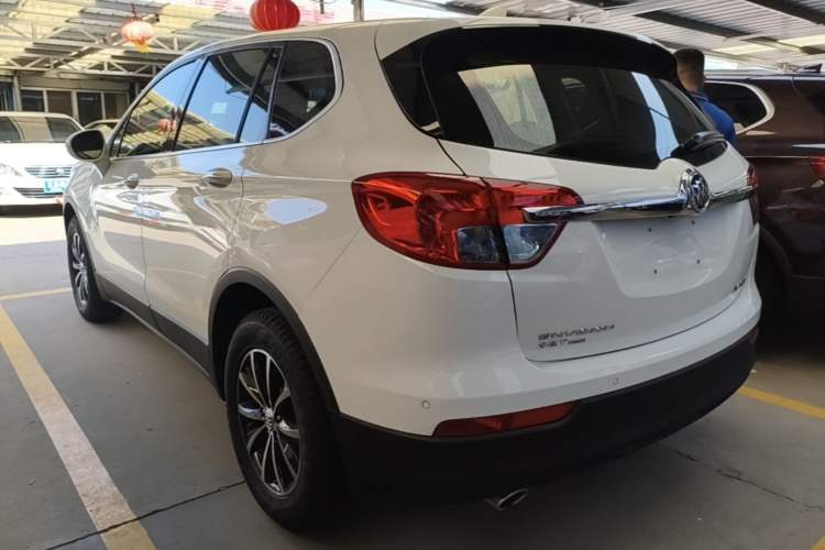 Used Buick Envision 2017 28T Four-Wheel Drive Elite Model Rear Left 45 Deg