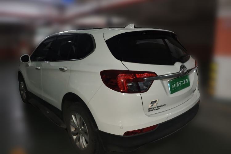 Used Buick Envision 2017 28T Four-Wheel Drive Elite Model Rear Left 45 Deg