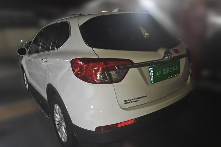 Used Buick Envision 2017 28T Four-Wheel Drive Elite Model Rear Left 45 Deg